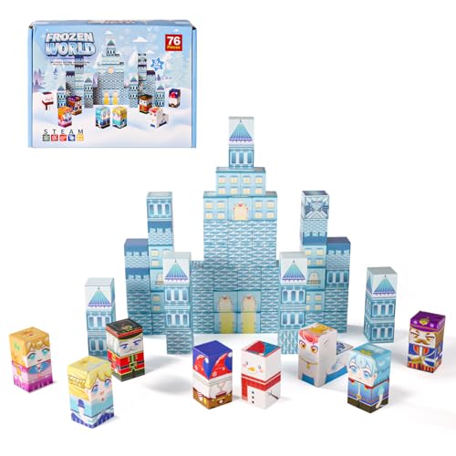 lasuroa 76 Stück Magnetblöcke, My World Magnetblöcke Magnetfliesen Bausteine Kleinkinderspielzeug für Teenager Erwachsene lasuroa 76 Stück Magnetblöcke, My World Magnetblöcke Magnetfliesen Bausteine Kleinkinderspielzeug für Teenager Erwachsene von lasuroa