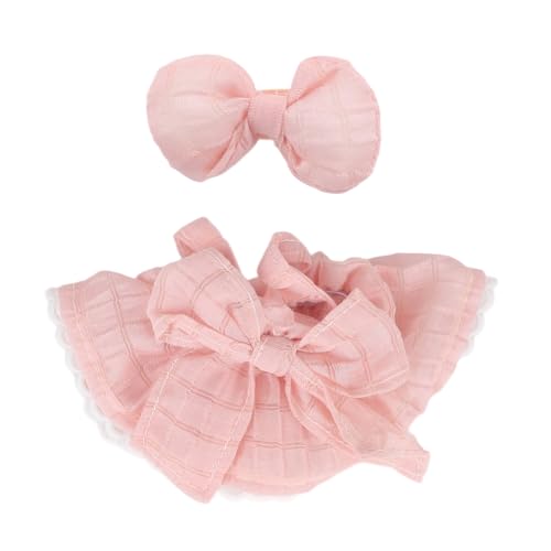 Puppenkleidung, Rosa Polyesterrock mit Schleife Stilvolle Bezaubernde Outfit Accessoire Sets für Puppen der Ersten und Zweiten Generation Puppenkleidung, Rosa Polyesterrock mit Schleife Stilvolle Bezaubernde Outfit Accessoire Sets für Puppen der Ersten und Zweiten Generation von lasuroa