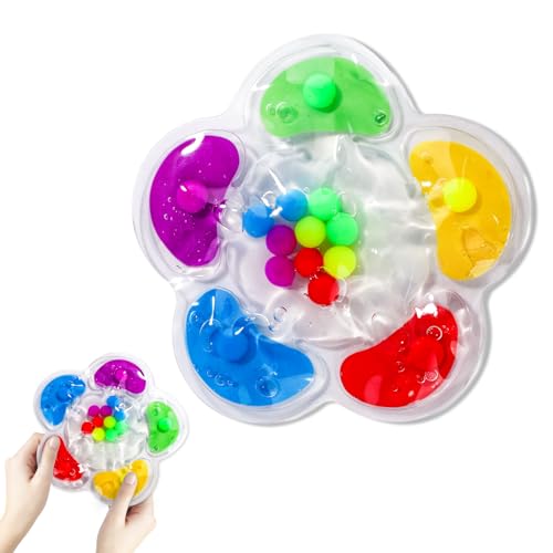 lasuroa Sensorisches Spielzeug zum Farbsortieren, Sensorisches Spielzeug Beruhigendes Spielzeug Farbsortier-Squishy-Spielzeug Farbabstimmungsspielzeug für Kleinkinder und Kinder von lasuroa