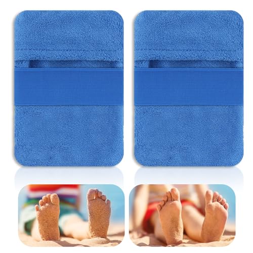 lasuroa 2 Stück Sand Entfernerfür den Strand, Tragbarer Sandentfernungsbeutel Abwischen Samtsand, Körperreiniger Strandsandentfernungsbeutel für Strandurlaub, Urlaub, Camping, Zubehör (kein Talkum) lasuroa 2 Stück Sand Entfernerfür den Strand, Tragbarer Sandentfernungsbeutel Abwischen Samtsand, Körperreiniger Strandsandentfernungsbeutel für Strandurlaub, Urlaub, Camping, Zubehör (kein Talkum) von lasuroa