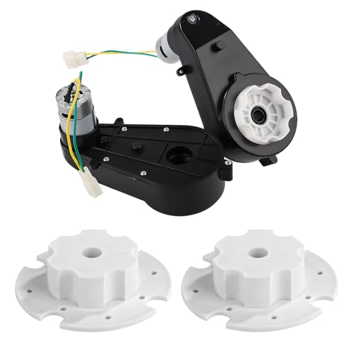 lasuroa 2stk 24-V-Motorgetriebe für Power Wheels, Hochgeschwindigkeit 35.000 U/min RS550-Antriebsmotor Elektrisches Getriebe Upgradekit für Kinderauto Motorrad LKW lasuroa 2stk 24-V-Motorgetriebe für Power Wheels, Hochgeschwindigkeit 35.000 U/min RS550-Antriebsmotor Elektrisches Getriebe Upgradekit für Kinderauto Motorrad LKW von lasuroa