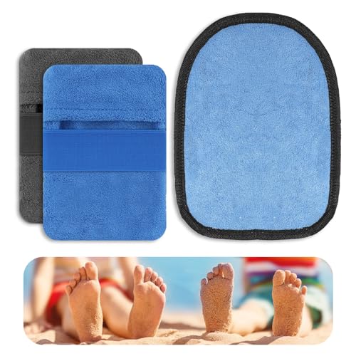 lasuroa 3 Stück Sand Entferner für den Strand, 2 Stile Sandentferner Fäustling Sandsack Entferner Beutel Körperreiniger Sand Abwischbar Handschuh Sandentfernungswerkzeug für Strandurlaub (Kein Talk) lasuroa 3 Stück Sand Entferner für den Strand, 2 Stile Sandentferner Fäustling Sandsack Entferner Beutel Körperreiniger Sand Abwischbar Handschuh Sandentfernungswerkzeug für Strandurlaub (Kein Talk) von lasuroa