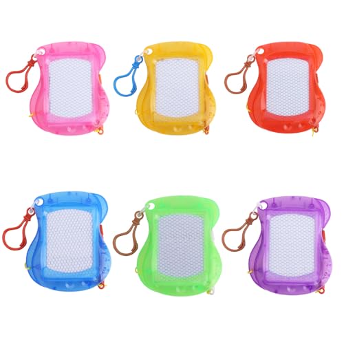 lasuroa 6 STK Mini Magnettafeln Kinder, Kunststoff Niedliche Mini Magnettafel zum Zeichnen von Skizzen für Kinder zum Kritzeln Belohnung für den Unterricht und Partygeschenk lasuroa 6 STK Mini Magnettafeln Kinder, Kunststoff Niedliche Mini Magnettafel zum Zeichnen von Skizzen für Kinder zum Kritzeln Belohnung für den Unterricht und Partygeschenk von lasuroa