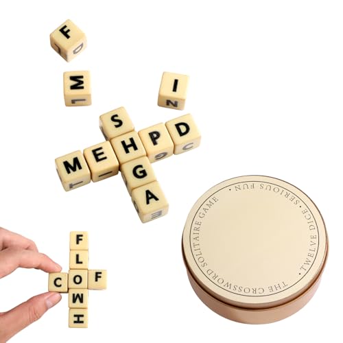 lasuroa Buchstaben Würfelspiel, Würfelspiel mit Buchstaben Alphabet Würfelspiel mit Etui Wortwürfel Spiel für Partys Zusammenkünfte Camping lasuroa Buchstaben Würfelspiel, Würfelspiel mit Buchstaben Alphabet Würfelspiel mit Etui Wortwürfel Spiel für Partys Zusammenkünfte Camping von lasuroa