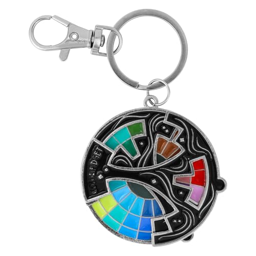 lasuroa Farb Fidget Emaille Pin, 20 Farben Rad Fidget Spinner Kreative Interaktive Emaille Anstecknadel Anti-Stress Spielzeug für Frauen und Männer von lasuroa