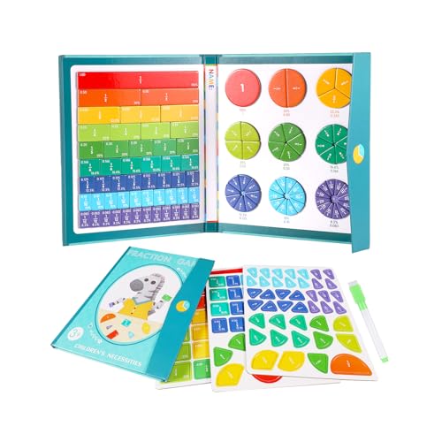 Magnetischer Punktescheiben-Demonstrator, Aktivitätsset mit magnetischen Bruchkacheln und Kreisen Lernen Pädagogisches Puzzle Mathematische Manipulationen für Grundschule Homeschool Zubehör Magnetischer Punktescheiben-Demonstrator, Aktivitätsset mit magnetischen Bruchkacheln und Kreisen Lernen Pädagogisches Puzzle Mathematische Manipulationen für Grundschule Homeschool Zubehör von lasuroa