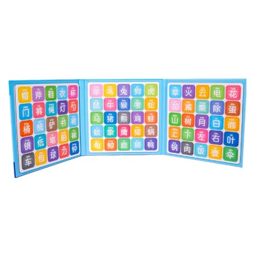laxreheye Alphabetisierungsspiele für den Kindergarten, Wortübereinstimmungs-Puzzle – magnetisches englisches Wörter-Tischspiel, lustiges Puzzlespiel mit chinesischen Figuren laxreheye Alphabetisierungsspiele für den Kindergarten, Wortübereinstimmungs-Puzzle – magnetisches englisches Wörter-Tischspiel, lustiges Puzzlespiel mit chinesischen Figuren von laxreheye