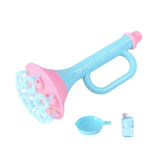 laxreheye Blasengebläse für Kleinkinder, Seifenblasenspielzeug für Kleinkinder – Seifenblasenmaschine für Hornform, wasserdichte Seifenblasenmaschine für Kleinkinder, tragbarer Blasenbläser für laxreheye Blasengebläse für Kleinkinder, Seifenblasenspielzeug für Kleinkinder – Seifenblasenmaschine für Hornform, wasserdichte Seifenblasenmaschine für Kleinkinder, tragbarer Blasenbläser für von laxreheye