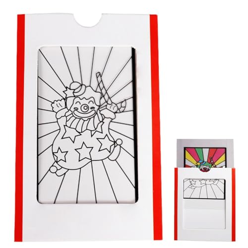 laxreheye Clown Farbwechselkarte | Zaubertricks Spielzeug Zubehör für Bühnenzauber – Close Up Stage Magic Props Magische Farbwechsel, für , Mädchen laxreheye Clown Farbwechselkarte | Zaubertricks Spielzeug Zubehör für Bühnenzauber – Close Up Stage Magic Props Magische Farbwechsel, für , Mädchen von laxreheye