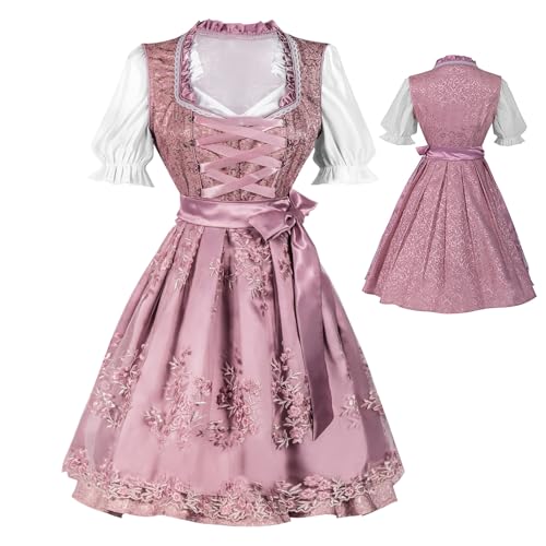 laxreheye Damen Dirndl - Oktoberfest Kostüm Bayrisches Dirndl Karnevalskostüm,Traditionelle Festkleidung Rock Für Oktoberfest Geburtstag Feiern Events laxreheye Damen Dirndl - Oktoberfest Kostüm Bayrisches Dirndl Karnevalskostüm,Traditionelle Festkleidung Rock Für Oktoberfest Geburtstag Feiern Events von laxreheye