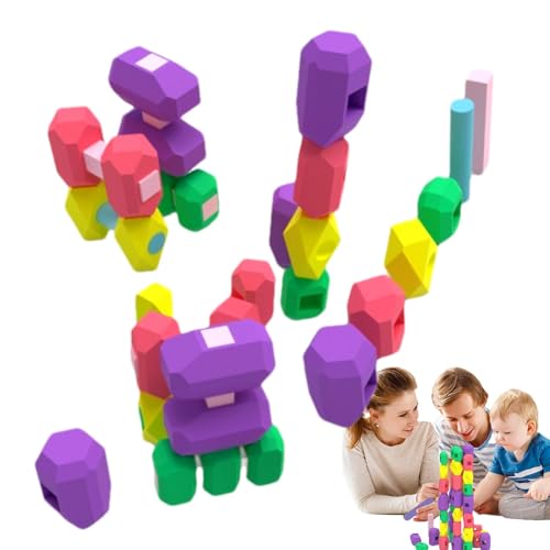 laxreheye Felsenstapel, Felsen-Stapelspiel für | Sensorische Bausteine, sensorisches Lernset aus Silikon-Stapelsteinen für Kinder von 3 bis 5 Jahren, für die laxreheye Felsenstapel, Felsen-Stapelspiel für | Sensorische Bausteine, sensorisches Lernset aus Silikon-Stapelsteinen für Kinder von 3 bis 5 Jahren, für die von laxreheye