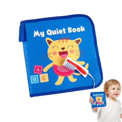 laxreheye Knitterbücher für Babys, Knitterbuch für Babys – Babybücher aus weichem Stoff, Aktivitätsbuch für Babys | Beißspielzeug, sensorische Babybücher für den Außenbereich, von laxreheye