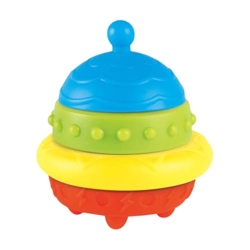 laxreheye Ring Stacker Babyspielzeug,Baby-Stapelspielzeug | Regenbogen-Stapel- und Nistkreise aus weichem Gummi-PVC-Spielzeug | Stapel- und Nesting-Kreisspielzeug in Form Einer fliegenden Untertasse laxreheye Ring Stacker Babyspielzeug,Baby-Stapelspielzeug | Regenbogen-Stapel- und Nistkreise aus weichem Gummi-PVC-Spielzeug | Stapel- und Nesting-Kreisspielzeug in Form Einer fliegenden Untertasse von laxreheye