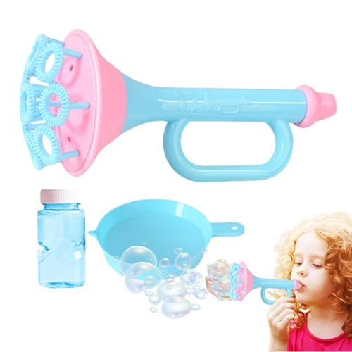 laxreheye Trompetenblasenbläser, Hornblasenhersteller - Bubble Maker Spielzeug mit Tablett und Lösung | Bubble Blase Spielzeug für Erwachsene und Indoor & Outdoor Spiele laxreheye Trompetenblasenbläser, Hornblasenhersteller - Bubble Maker Spielzeug mit Tablett und Lösung | Bubble Blase Spielzeug für Erwachsene und Indoor & Outdoor Spiele von laxreheye