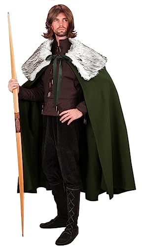 lckellong Renaissance-Umhang mit Kapuze, mittelalterliches Halloween-Kostüm, historische Nachstellungen lckellong Renaissance-Umhang mit Kapuze, mittelalterliches Halloween-Kostüm, historische Nachstellungen von lckellong