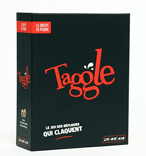 Le Droit de Perdre- Taggle (Nouveau Format) Gesellschaftsspiel DRO0016TA, Mehrfarbig von ledroitdeperdre.com