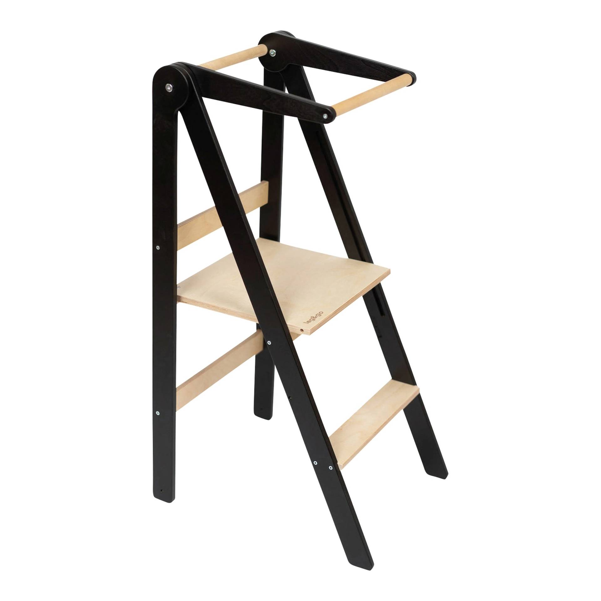 Leg&Go Lernturm faltbar, schwarz von leg&go