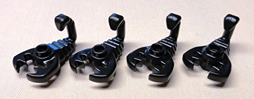 LEGO Black Scorpion Minifig Animal x4 Loose LEGO Black Scorpion Minifig Animal x4 Loose von lego