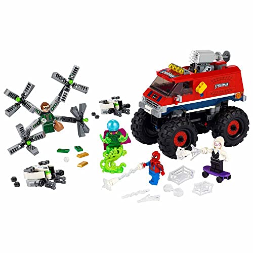 LEGO Marvel Spider-Man: Spider-Man's Monster Truck vs. Mysterio 76174; Cool, Collectible Birthday Gift for Kids, New 2021 (439 Pieces) von lego