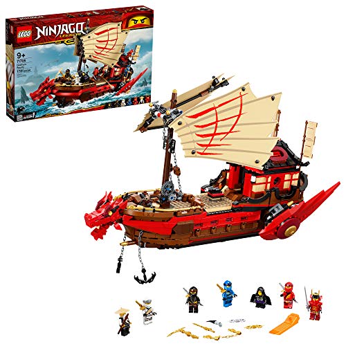 LEGO NINJAGO Legacy Destiny’s Bounty 71705 Ninja Toy Building Kit Featuring Ninja Action Figures, New 2020 (1,781 Pieces) von lego