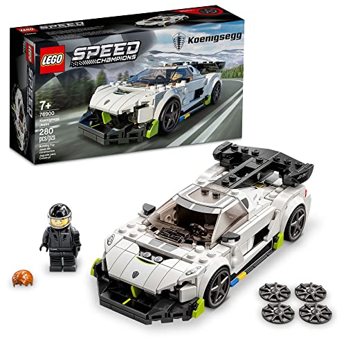 LEGO Speed Champions Koenigsegg Jesko 76900 Building Toy for Kids and Car Fans; New 2021 (280 Pieces) von lego