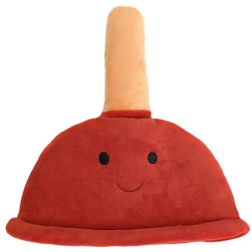 Lustige Hüte, rote Toilettenkolben Party Hüte, Plüsch lustige Kostüme für Erwachsene Kinder Cosplay Performance Dress Requisiten Geschenke Lustige Hüte, rote Toilettenkolben Party Hüte, Plüsch lustige Kostüme für Erwachsene Kinder Cosplay Performance Dress Requisiten Geschenke von legtovt