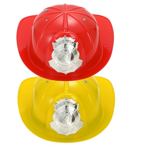 legtovt Feuerwehrmannhüte für Kinder 2PCS Verstellbar von legtovt