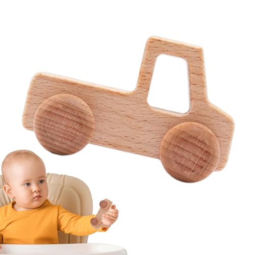 lencyotool Holzautomodelle,Holzautospielzeug | Trägheitsautomodelle für Kinder | Fallsichere tragbare Spielzeugautos, niedliche Fahrzeugspielzeuge für Zuhause, Kindergarten, Kindergarten von lencyotool