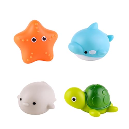 lerwliop 4 Stück Badewannenspielzeug Enhancing Bath Time Experience Baderituale Badespielzeug Baby Ab 1 Jahr Wasser Spielzeug, Orange + Blau + Grau, TTL STF Pgn Dph lerwliop 4 Stück Badewannenspielzeug Enhancing Bath Time Experience Baderituale Badespielzeug Baby Ab 1 Jahr Wasser Spielzeug, Orange + Blau + Grau, TTL STF Pgn Dph von lerwliop