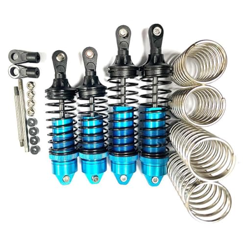 lerwliop 4 stücke Legierung Stoßdämpfer Dämpfer Für 1/10 Losi Lasernut U4 DB TT Pro SCT LOS233011 Upgrade Teil Hop ups RC Teil, Blau lerwliop 4 stücke Legierung Stoßdämpfer Dämpfer Für 1/10 Losi Lasernut U4 DB TT Pro SCT LOS233011 Upgrade Teil Hop ups RC Teil, Blau von lerwliop