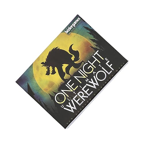 lerwliop Brettspiel Spaßkarte – Ultimatives Kartenspiel für Partys und Zusammenkünfte. One Night Werewolf Spielkarten Papierkarten Brettspiele von lerwliop