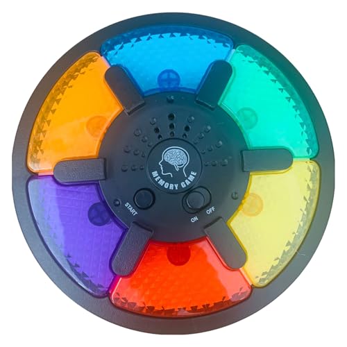 lerwliop Party Memory Spiele Klassisches Memory Spielzeug mit Lichtern für Erwachsene Elektronisches Auswendiglernspiel mit Lichtern ABS Leuchtspielzeug von lerwliop