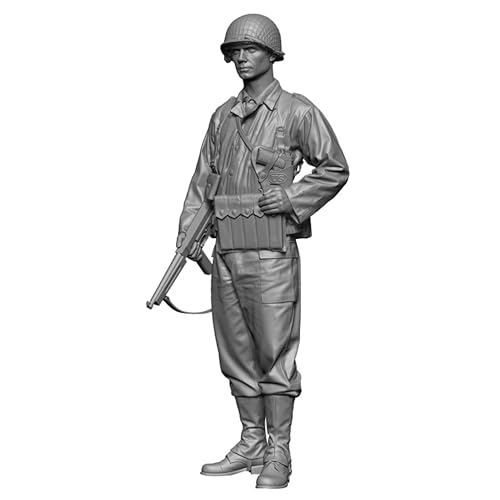 liangcaihua 1/16 WWII Soldat Harz Modellbausatz Unbemalt und unmontiert Soldat Harz Modellbausatz //p8I5e1 von liangcaihua