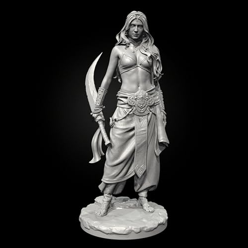 liangcaihua 1/24 Ancient Female Samurai Resin Model Kit Unbemalt und unmontiert Soldat Resin Model Kit //F2S7L1 von liangcaihua