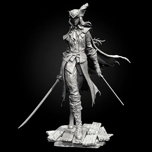 liangcaihua 1/24 Ancient Female Warrior Soldier Resin Model Kit Unbemalt und unmontiert Soldier Resin Model Kit //p9I2e1 von liangcaihua