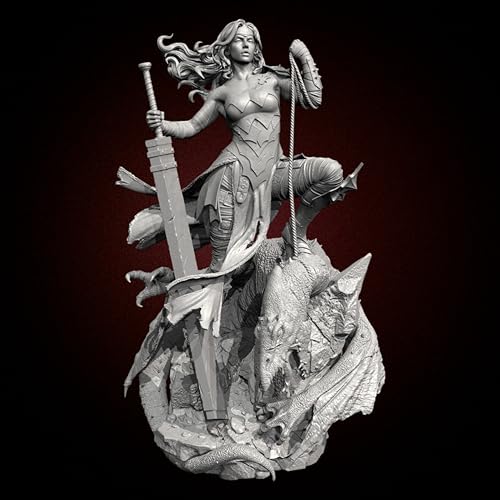 liangcaihua 1/24 Ancient Female Warrior Soldier Resin Model Kit Unbemalt und unmontiert Soldier Resin Model Kit //p9I2e5 von liangcaihua