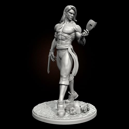 liangcaihua 1/24 Ancient Hell Samurai Resin Model Kit Unbemalt und unmontiert Soldat Resin Model Kit //F2S5L3 von liangcaihua