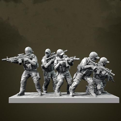 liangcaihua 1/35 Sci-Fi Commando Soldat Resin Modellbausatz unbemalt und unmontiert Soldat Resin Modellbausatz //p9I6e7 von liangcaihua