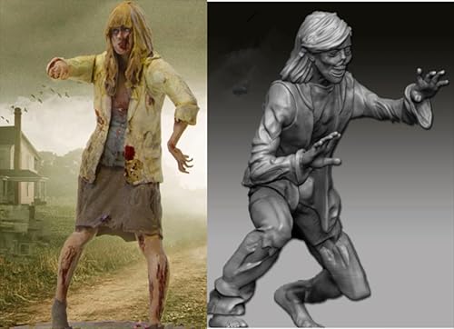 liangcaihua 1/35 Sci-Fi Zombie Soldier Resin Model Kit Unbemalt und unmontiert Soldier Resin Model Kit (2-Personen) //k9F5O1 von liangcaihua