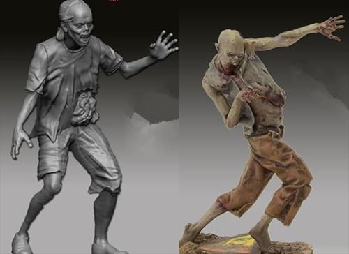 liangcaihua 1/35 Sci-Fi Zombie Soldier Resin Model Kit Unbemalt und unmontiert Soldier Resin Model Kit (2-Personen) //k9F5O15 von liangcaihua