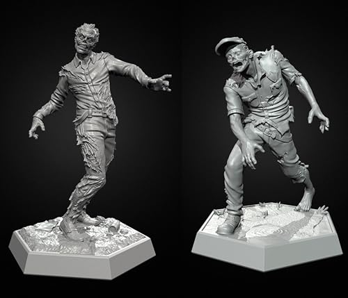 liangcaihua 1/35 Sci-Fi Zombie Soldier Resin Model Kit Unbemalt und unmontiert Soldier Resin Model Kit (2 Personen) //p9I7e5 von liangcaihua