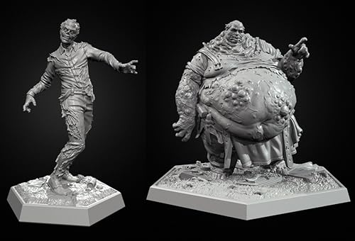 liangcaihua 1/35 Sci-Fi Zombie Soldier Resin Model Kit Unbemalt und unmontiert Soldier Resin Model Kit (2 Personen) //p9I7e6 von liangcaihua