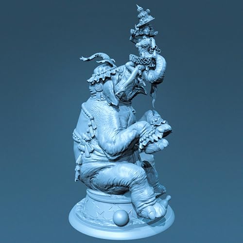 liangcaihua H115mm Elefant und Zauberer bei Einer Vorführung Resin-Modellbausatz Ungefärbter und unmontierter Resin-Modellbausatz //k6b7L3 von liangcaihua