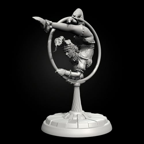 liangcaihua H75mm Zauberer-Show-Resin-Modellbausatz Ungefärbter und unmontierter Resin-Modellbausatz //k6b7L8 von liangcaihua