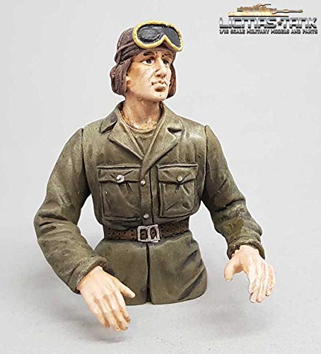 licmas 1/16 Figur U.S. Panzerbesatzung WW2 Panzer Kommandant Halbfigur licmas 1/16 Figur U.S. Panzerbesatzung WW2 Panzer Kommandant Halbfigur von licmas