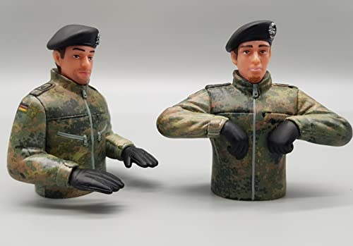 licmas 1/16 Figuren Bundeswehr Besatzung für Panzer Leopard handbemalt Kunststoff licmas 1/16 Figuren Bundeswehr Besatzung für Panzer Leopard handbemalt Kunststoff von licmas