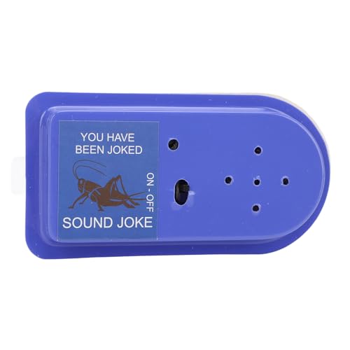 lihsong Crickets Noise Maker Streich, Kleines Kompaktes Spielzeug Lustiger Cricket Chirp Sound Streich mit Unterschiedlichen Modi, Langlebigem Kunststoffmaterial, Ideal für Erwachsene von lihsong