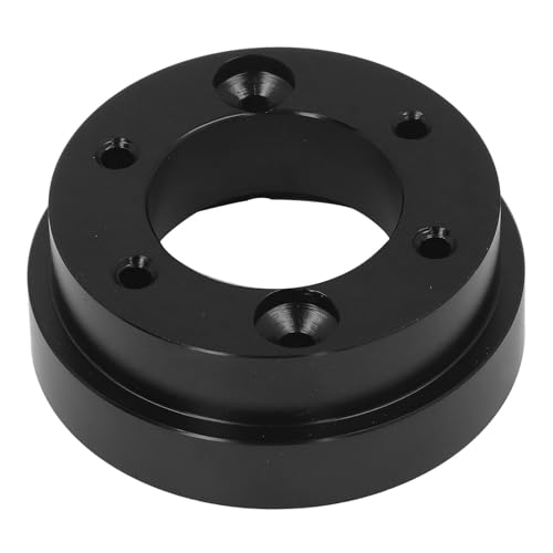lihsong Gaming Lenkrad Adapter Platte, Rennrad Adapter Nabe Platte, Universal Genaue Stabile 70mm Lenkrad Adapter Platte für G29 G920 G923 (Schwarz) von lihsong