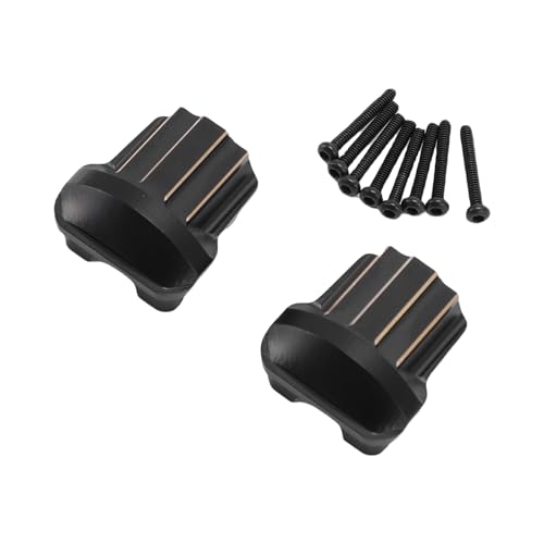lihsong Paar von RC Crawler Car Bridge Achs Achsabdeckung, die aus Messing Gefertigt Ist, Verbessert die Strukturelle Festigkeit und die Einfache Installation für 4M 1/18 RC von lihsong