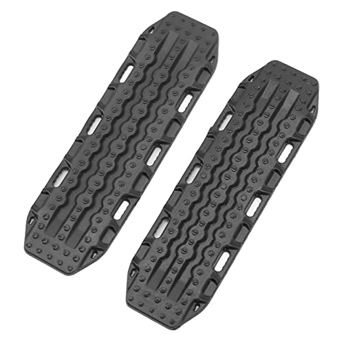 lihsong Simulation Escape Board, 1 Paar Plastik -Fluchtplatte, Sandleiter Nicht -Fluchtplatte für 1/18 1/24 RC -Auto Skala Skala (Schwarz) von lihsong